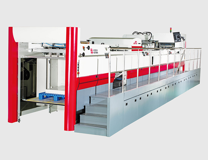 MK1060DPS
技術描述：數碼噴墨技術
應對藥監(jiān)碼政策及可變二維碼的市場需求。長榮推出數碼噴墨機，通過模塊化設計,將噴碼、在線條碼檢測、剔除模塊相結合,實現一次性走紙即完成整體工序。